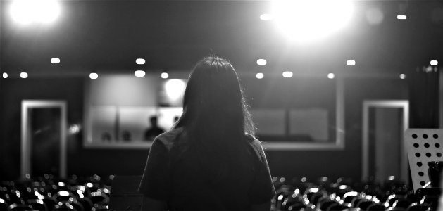 Stage, Girl, Person photo