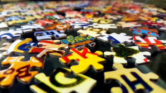 Jigsaw puzzle, Jigsaw, Pieces