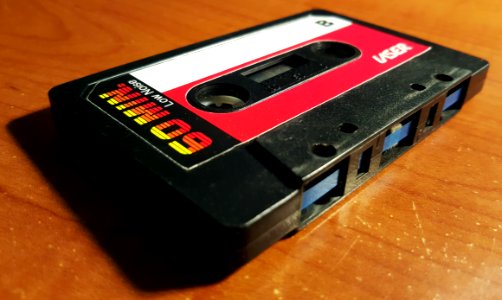 Tape, Cassette, 1980s photo