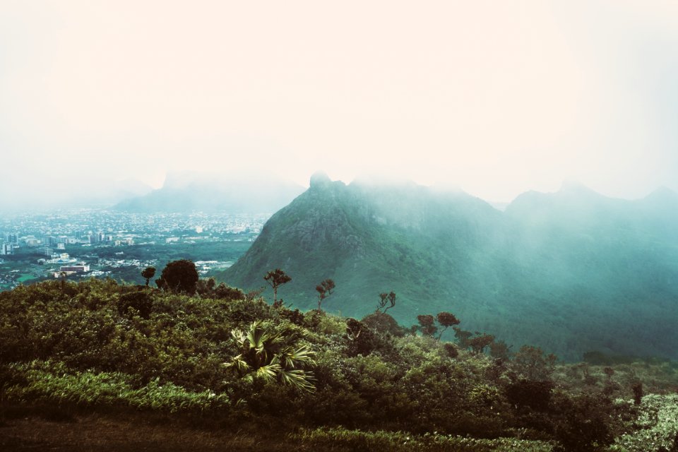 Mauritius, Le pouce, Rain