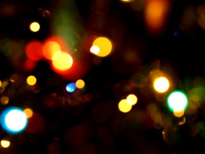 Christmas tree, Xmas, Color lights