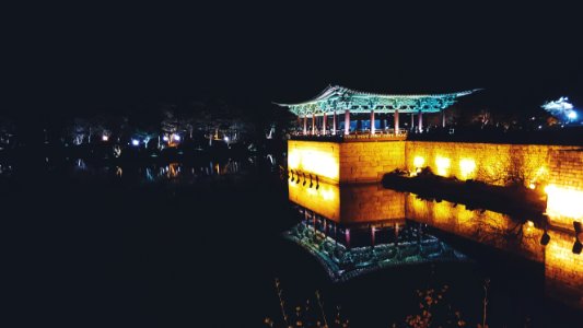 South korea, Donggung palace, Wolji pond