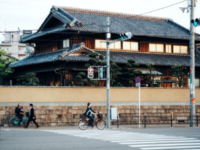 Japan, Osaka prefecture, Temple