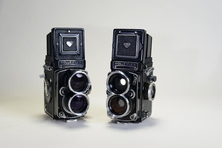 The camera vintage black