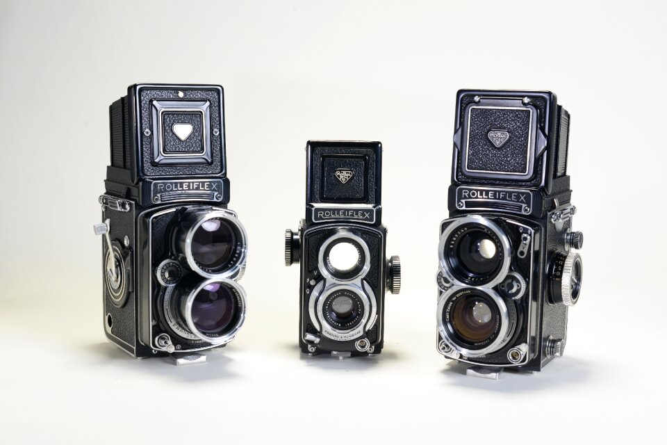 The camera vintage black