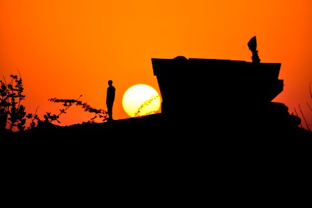 Jaisalmer, India, Orange photo