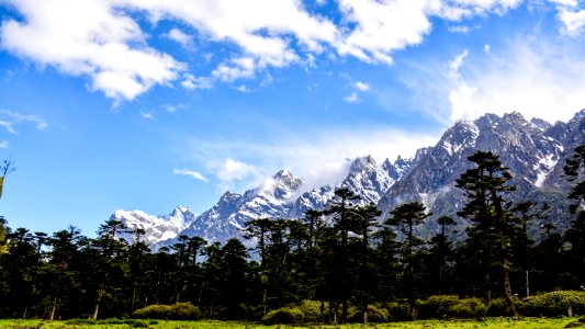 Yumthang, India, Clouds