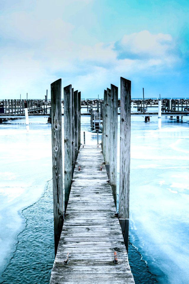 brown wooden dock during daytime photo