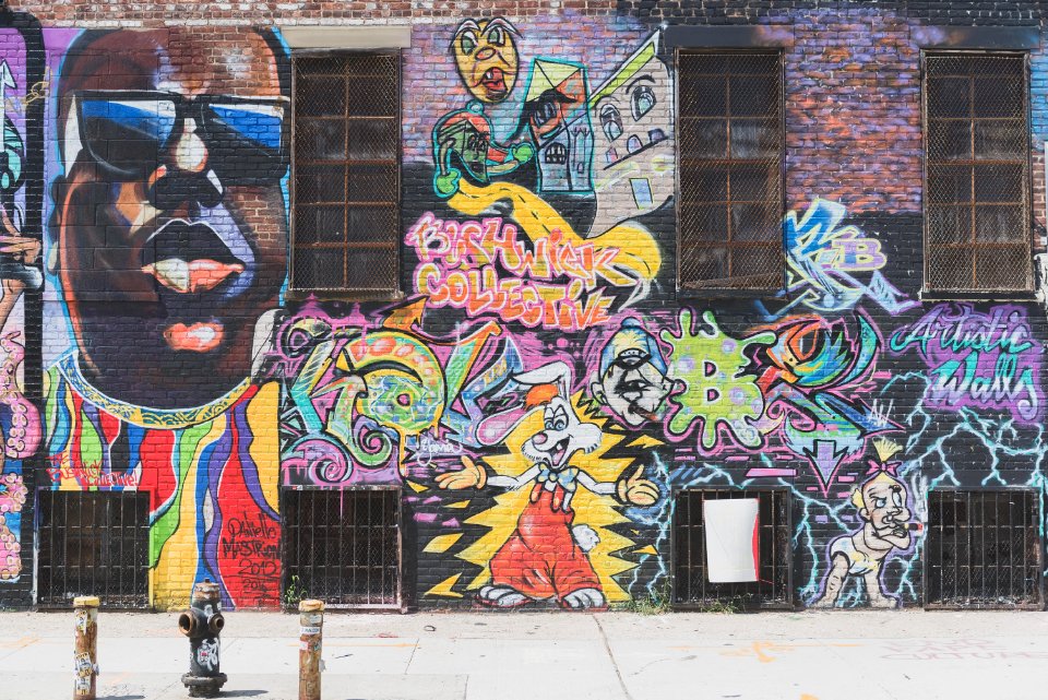 New york, Bushwick avenue, United states