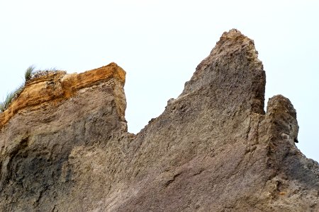 Seaside, Cliff, Rock
