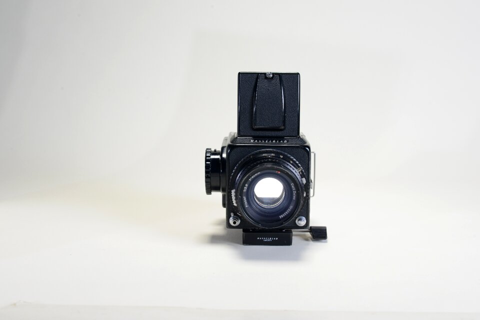 The camera vintage black