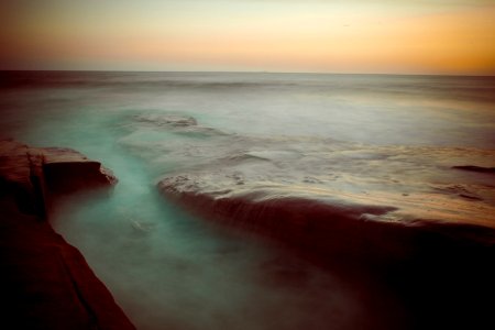 La jolla tide pools, San diego, United states photo