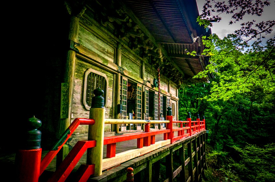 Japan, Futagoji temple, Kunisakishi