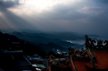 Taiwan, Jiufen old street, Asian photo