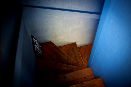Blue, Interior, Cafe photo