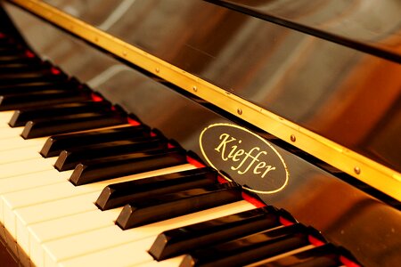 Instrument musical brown piano