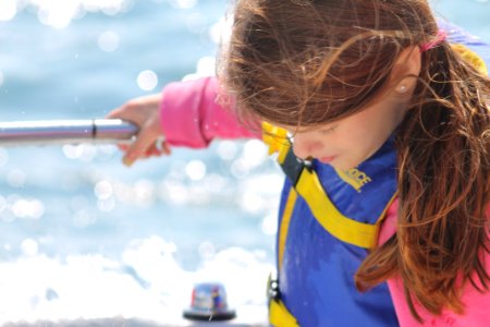 Boat, Water, Girl