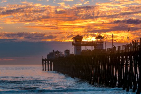 Oceanside, Oceanside pier, United states photo