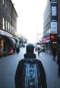 Backpack, Douche bag, 35mm