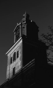 Contrast, Tower, Clock