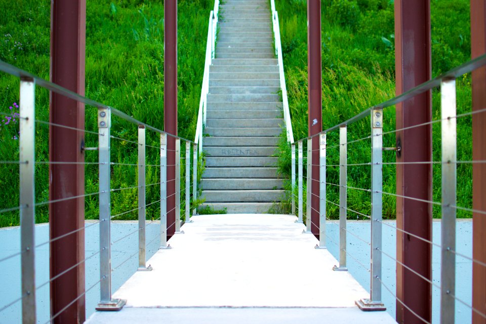 Milwaukee, Stairs, Beams