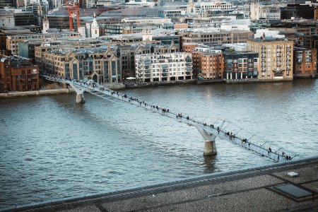 Millennium bridge, London, United kingdom