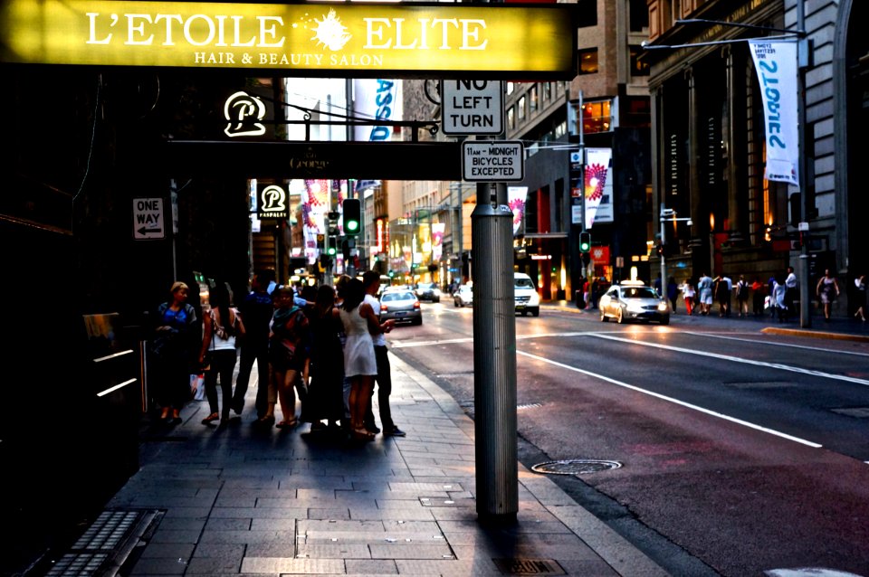 Sydney city, Australia, Road