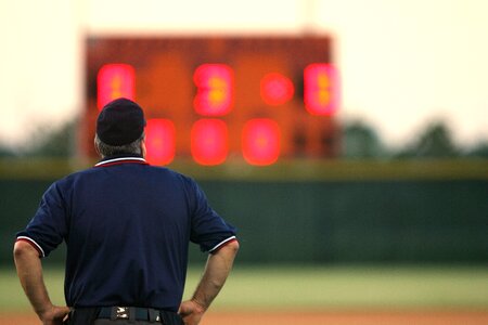 Baseball game competition photo