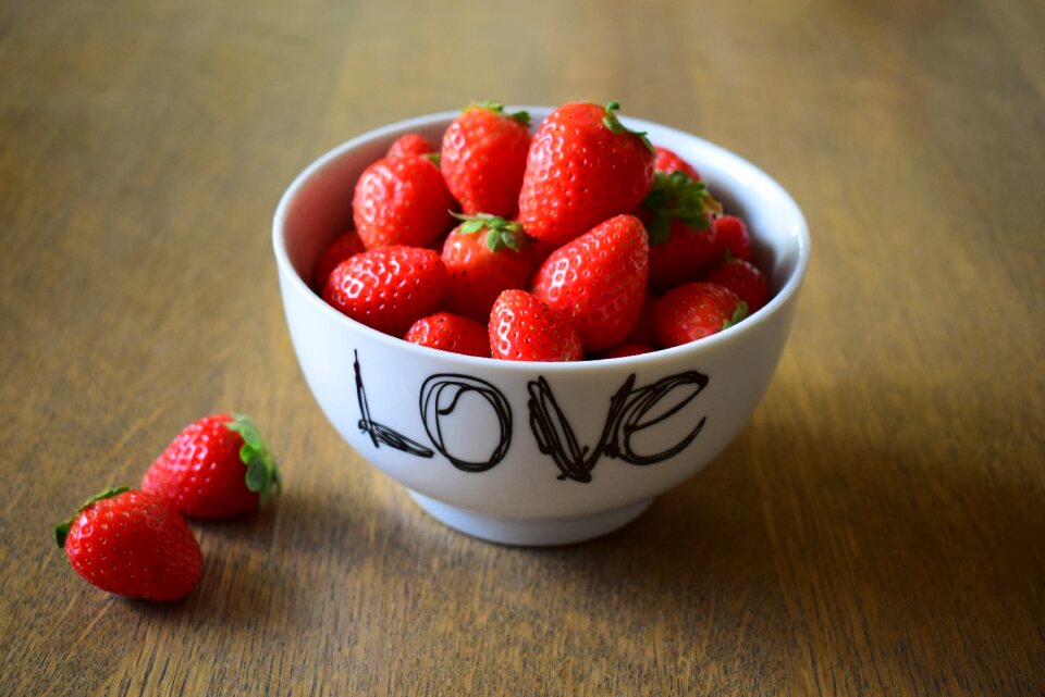Valentine red fruit