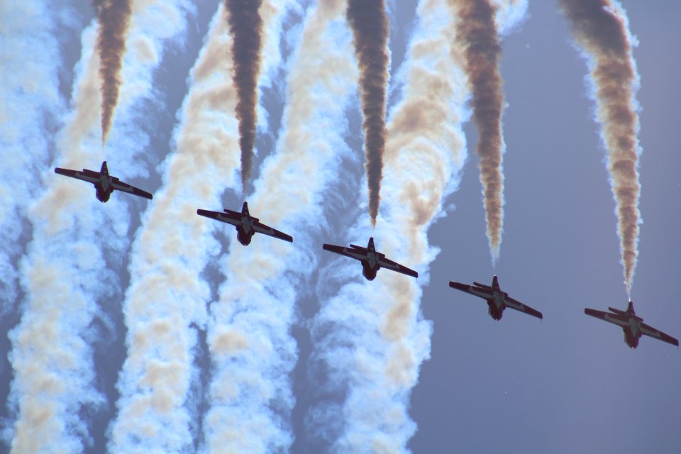 Airplane, Air show, Canada