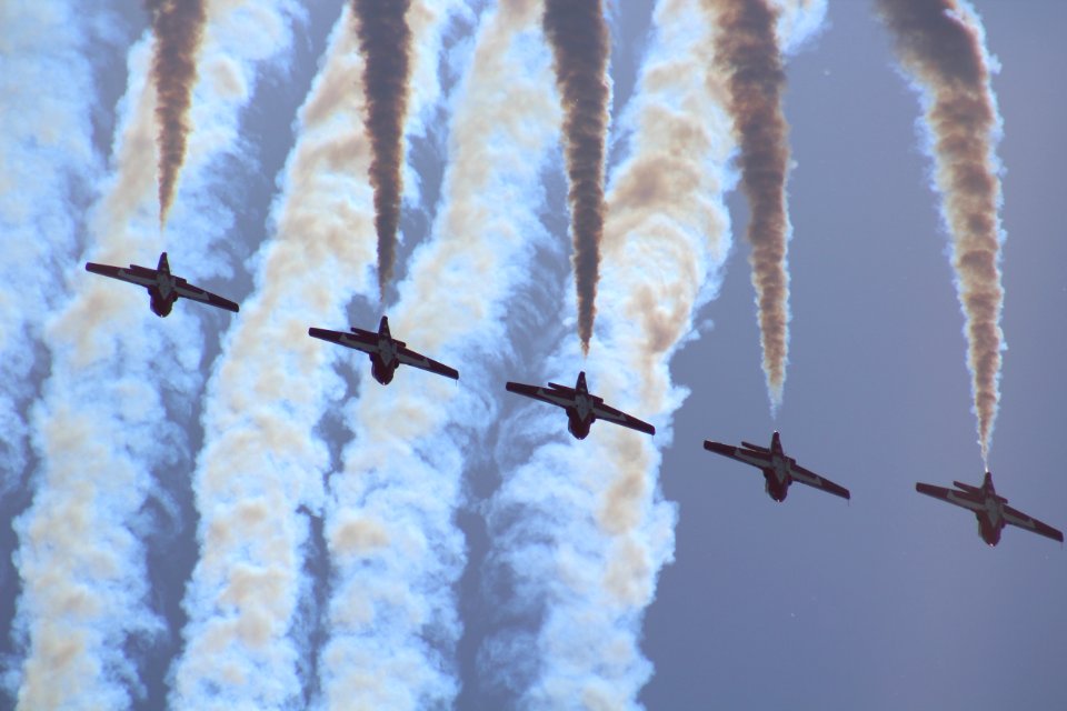 Airplane, Air show, Canada photo