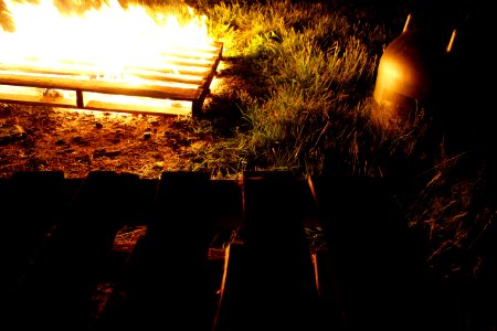 Country, Bonfire, Summer