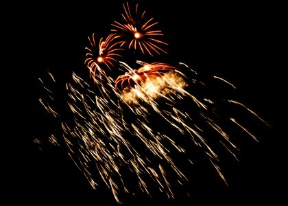 Party celebrate firecrackers