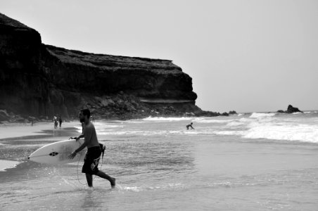 Fuerteventura, Spain, Cliff