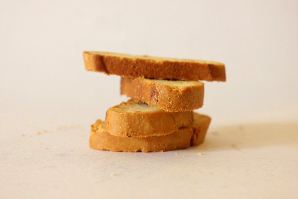 Biscuits, Stack, Crumbs