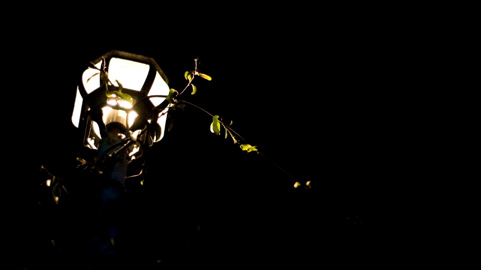 Post, Night, Dark