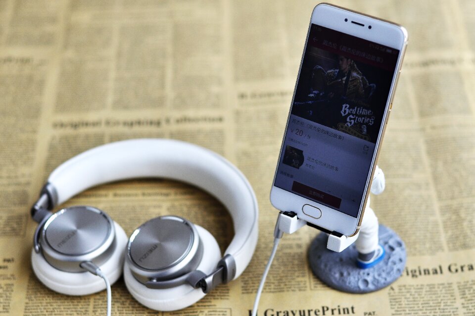 Headset mobile meizu