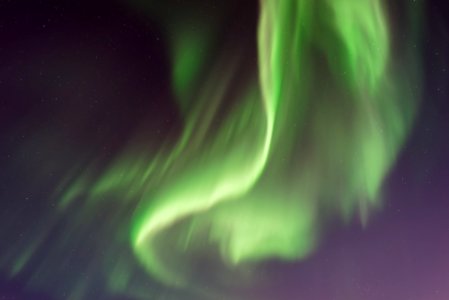 green aurora borialis photo