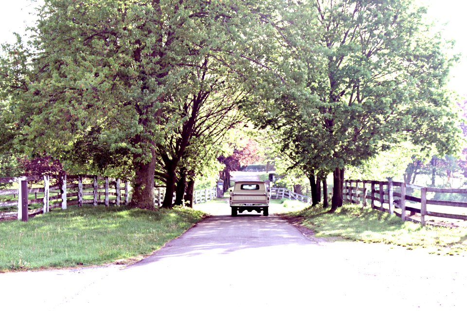 Stable, Farml, Pickup truck