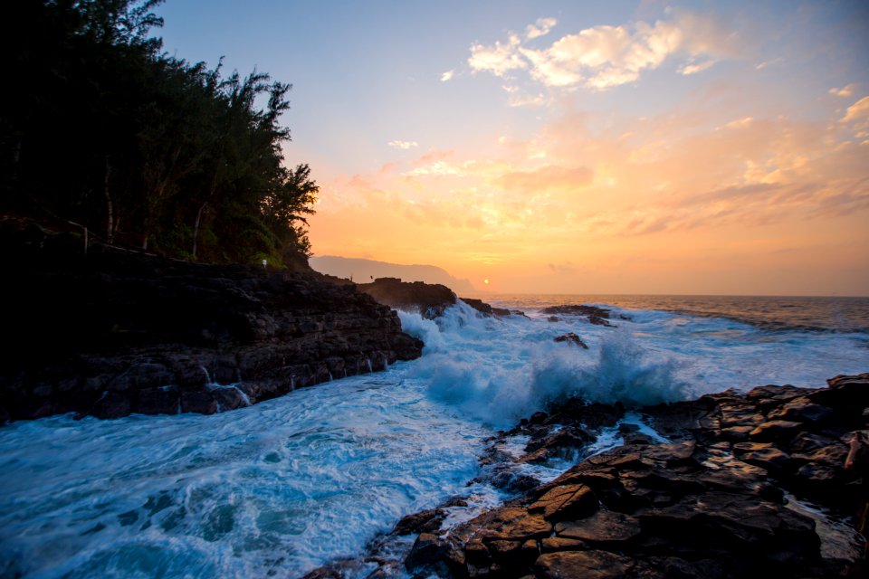 Crashingwaves, Sea, Waves