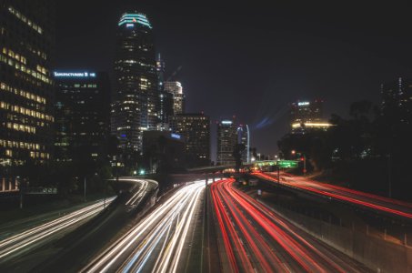 Cars, Night, California
