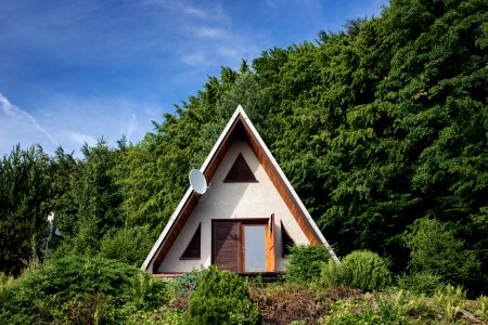 Satelite, Cottage, Space