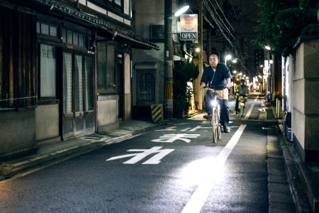 Japan, Osaka prefecture, Street