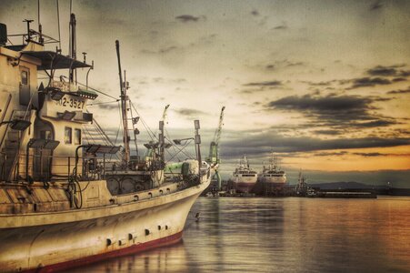 Views landscape ship