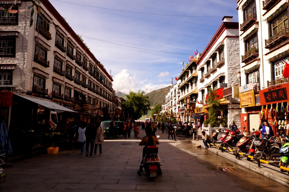 Lhasa, Bakuo residential district, China