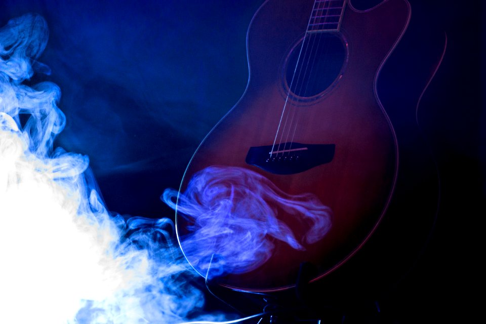 Haze, Guitar, Bright