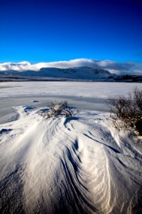 Hallingskarvet, Norge, Sky