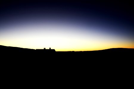 Hallingskarvet, Norge, Sunset