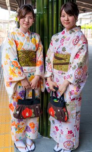 Women kimonos young photo