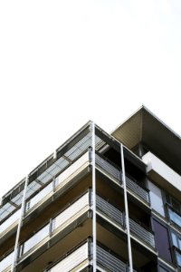 white and black concrete building photo